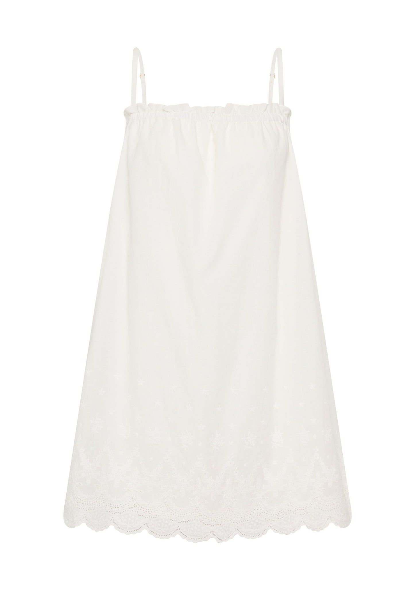 Auguste The Label Ingrid Mini Dress (White)