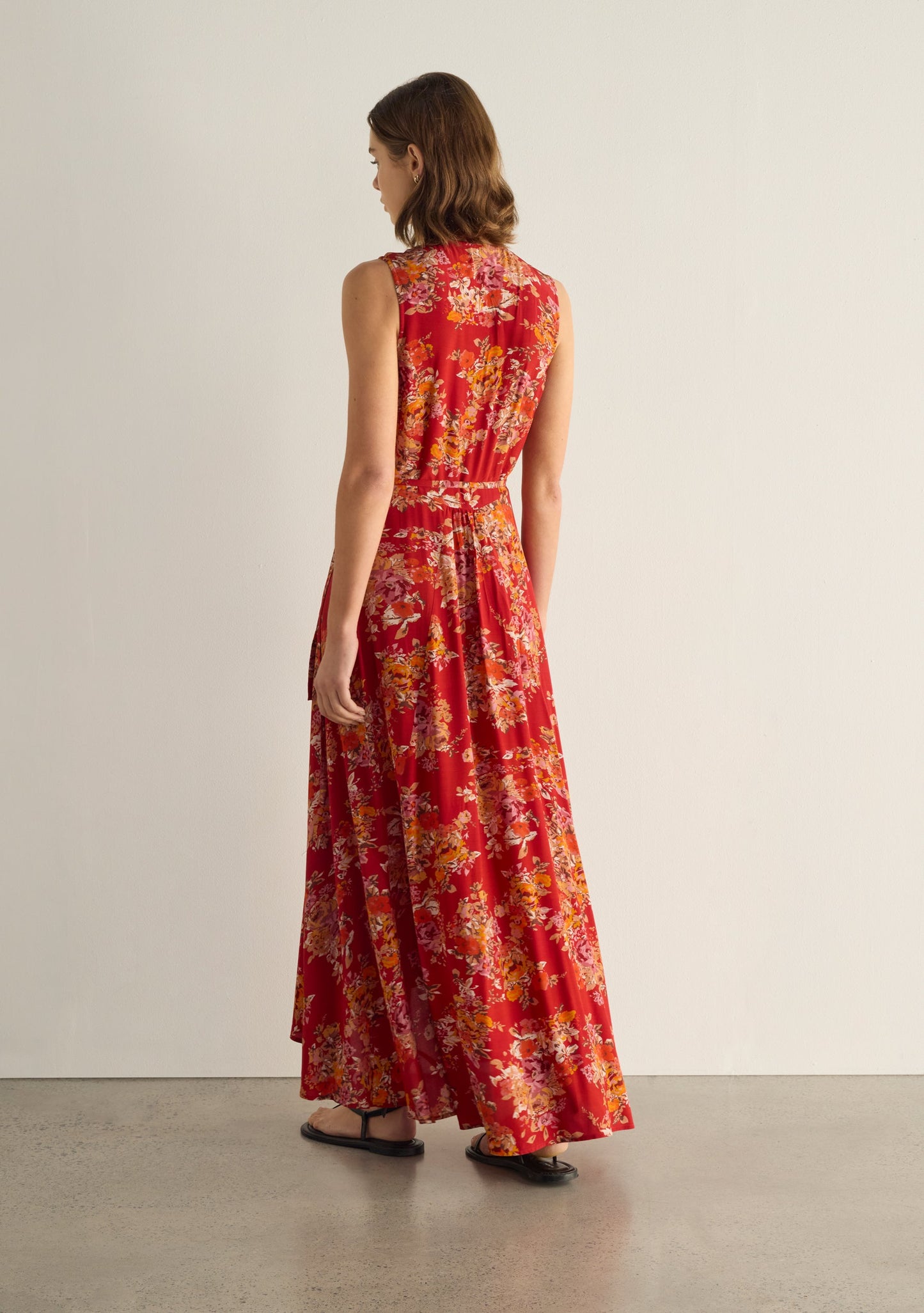 Auguste The Label Frida Wrap Maxi Dress (Print)