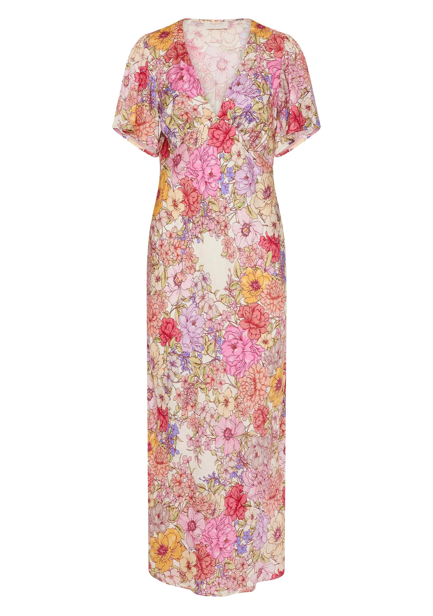 Auguste The Label Calais Midi Dress (Pink)