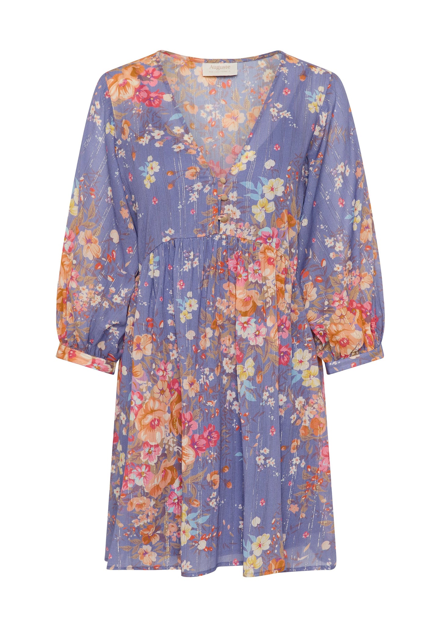 Auguste The Label Valley Mini Dress (Purple)