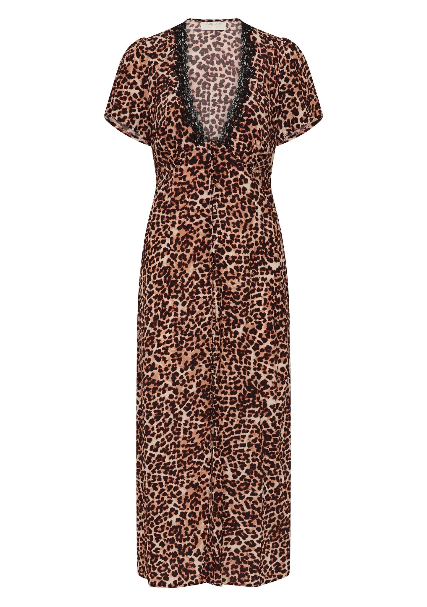 Auguste The Label Maureen Midi Dress (Tan/Brown)