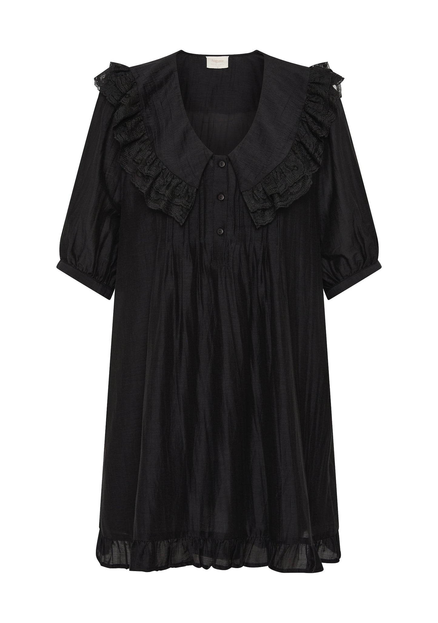 Auguste The Label Otis Mini Dress (Black)