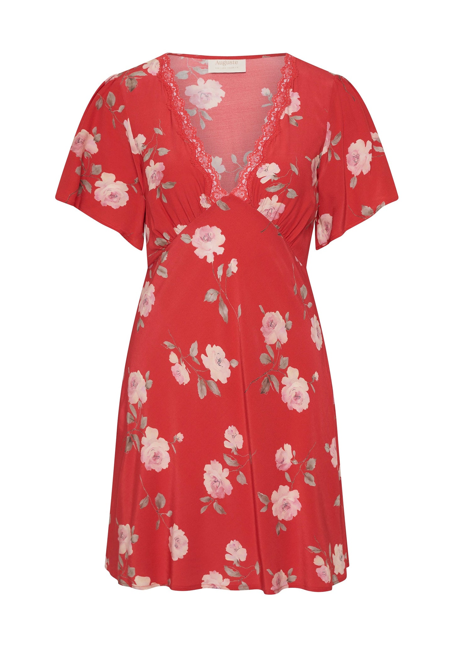 Auguste The Label Sadie Mini Dress (Red)