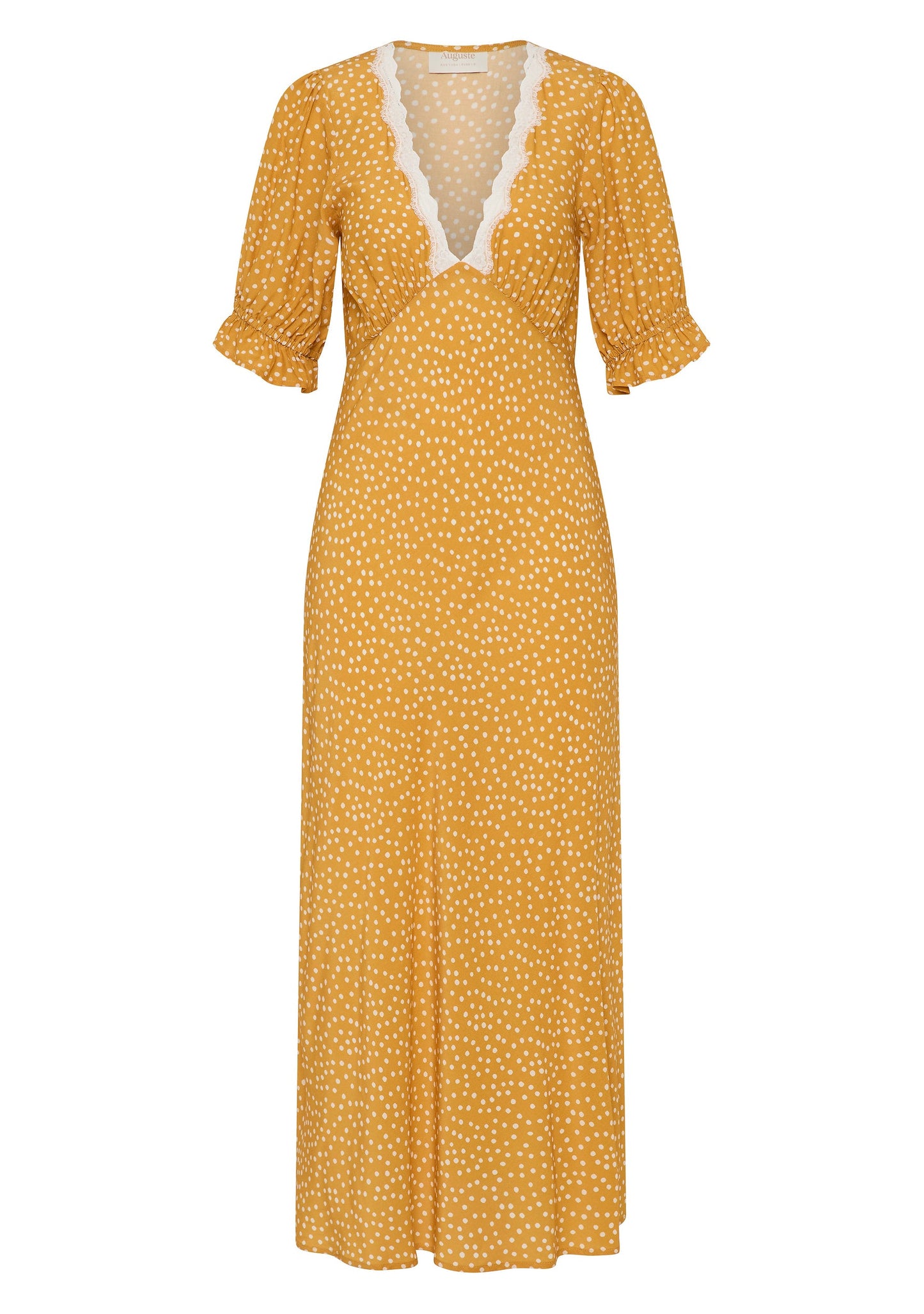 Auguste The Label Myles Midi Dress (Yellow/Orange)
