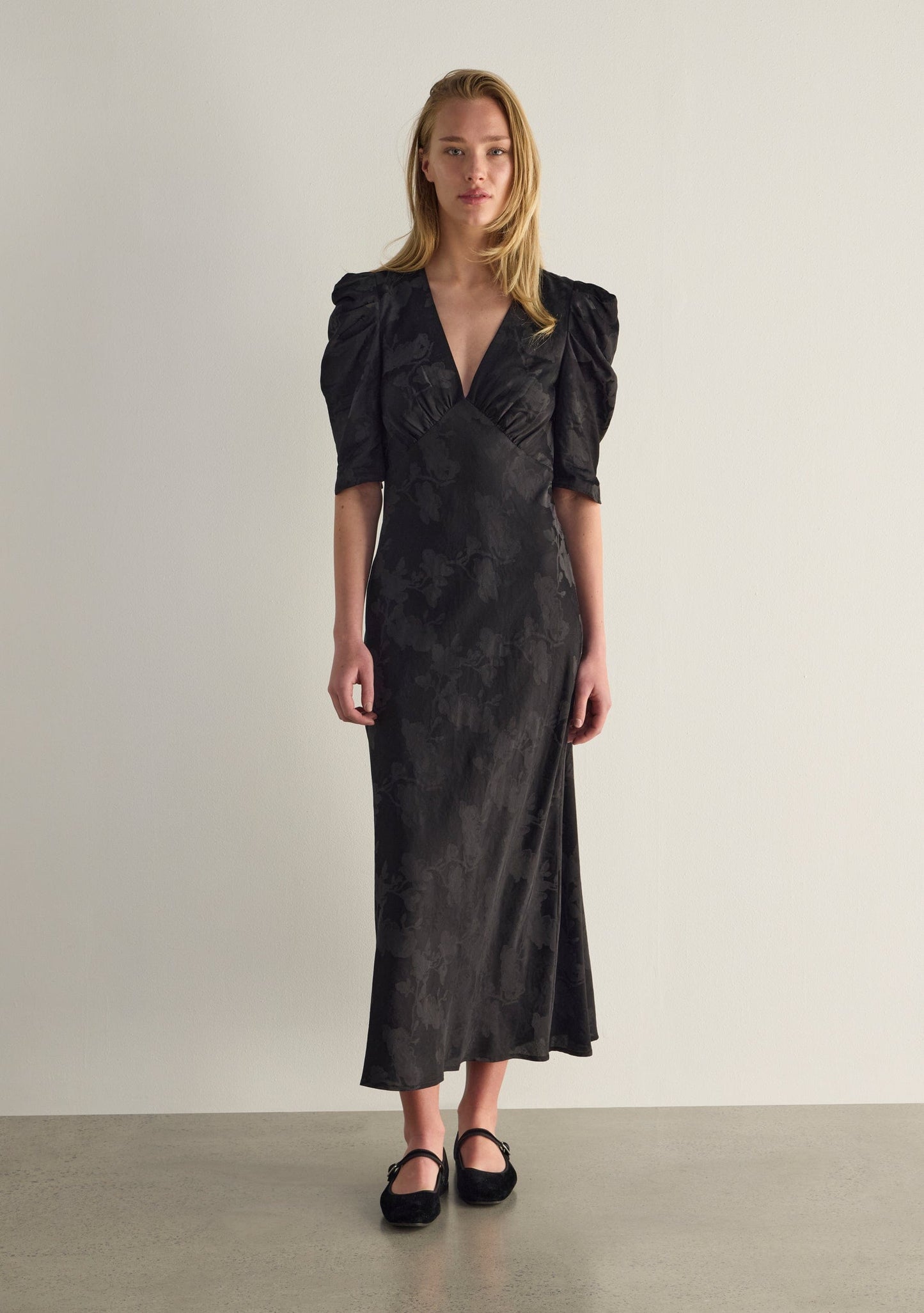 Image of Dresses. Productname: Auguste The Label Adley Midi Dress in Black colour by brand - Auguste The Label