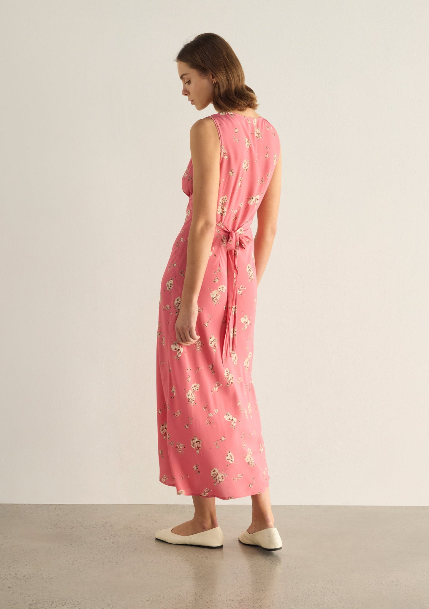 Auguste The Label Darcy Midi Dress (Pink)