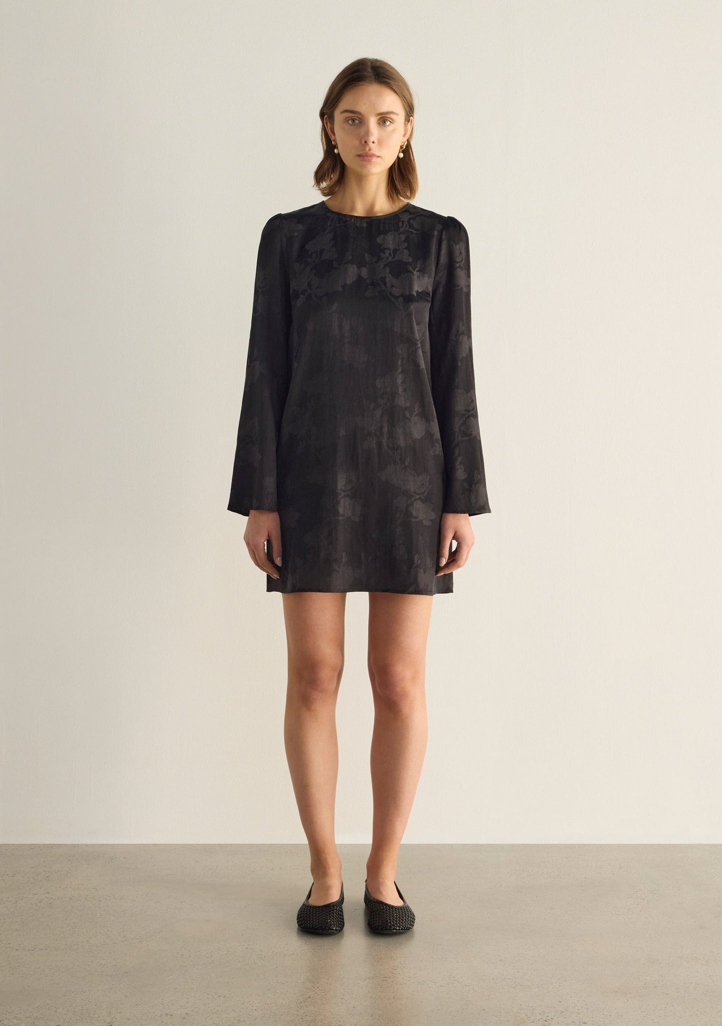Image of Dresses. Productname: Auguste The Label Georgina Mini Dress in Black colour by brand - Auguste The Label