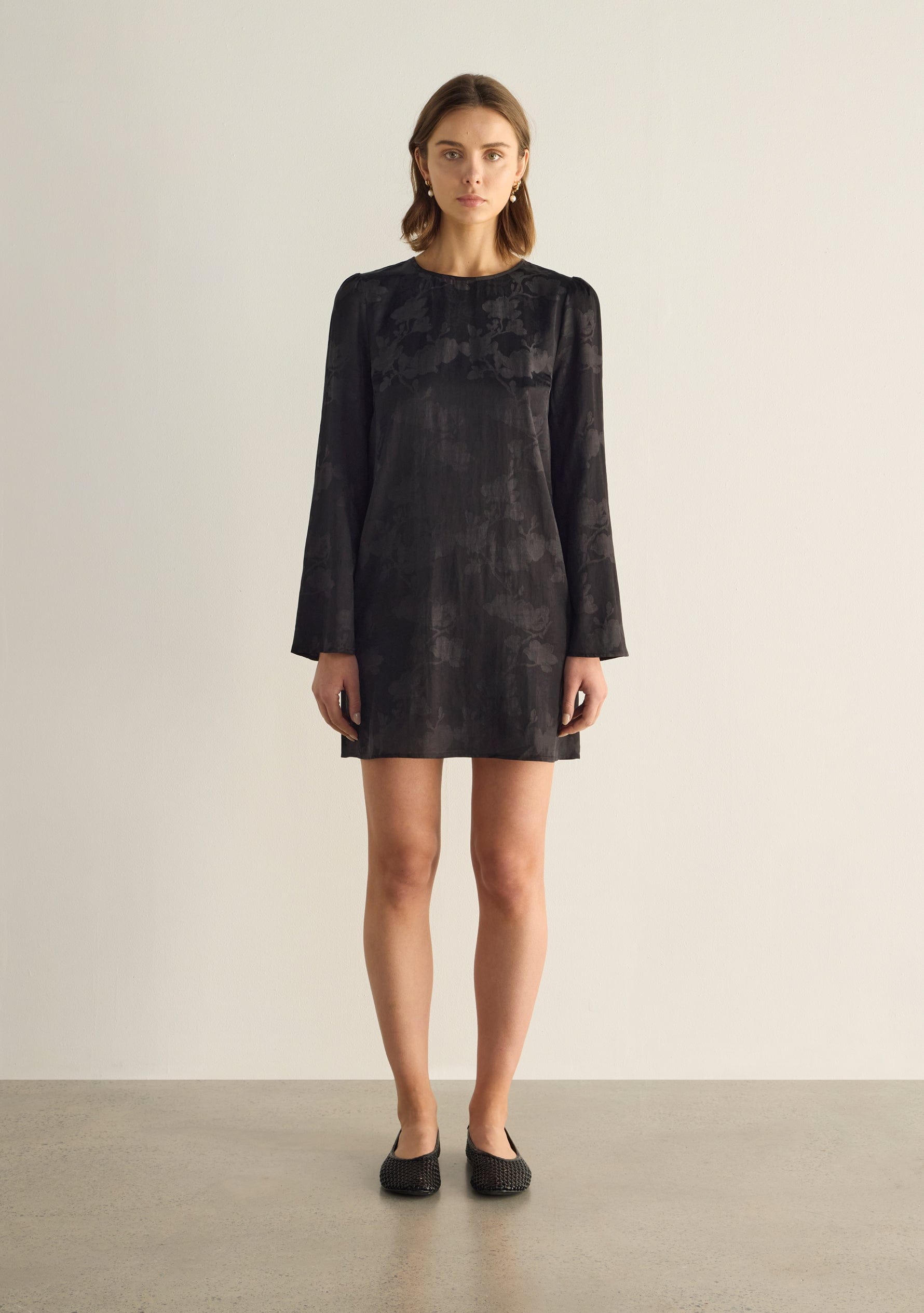 Image of Dresses. Productname: Auguste The Label Georgina Mini Dress in Black colour by brand - Auguste The Label