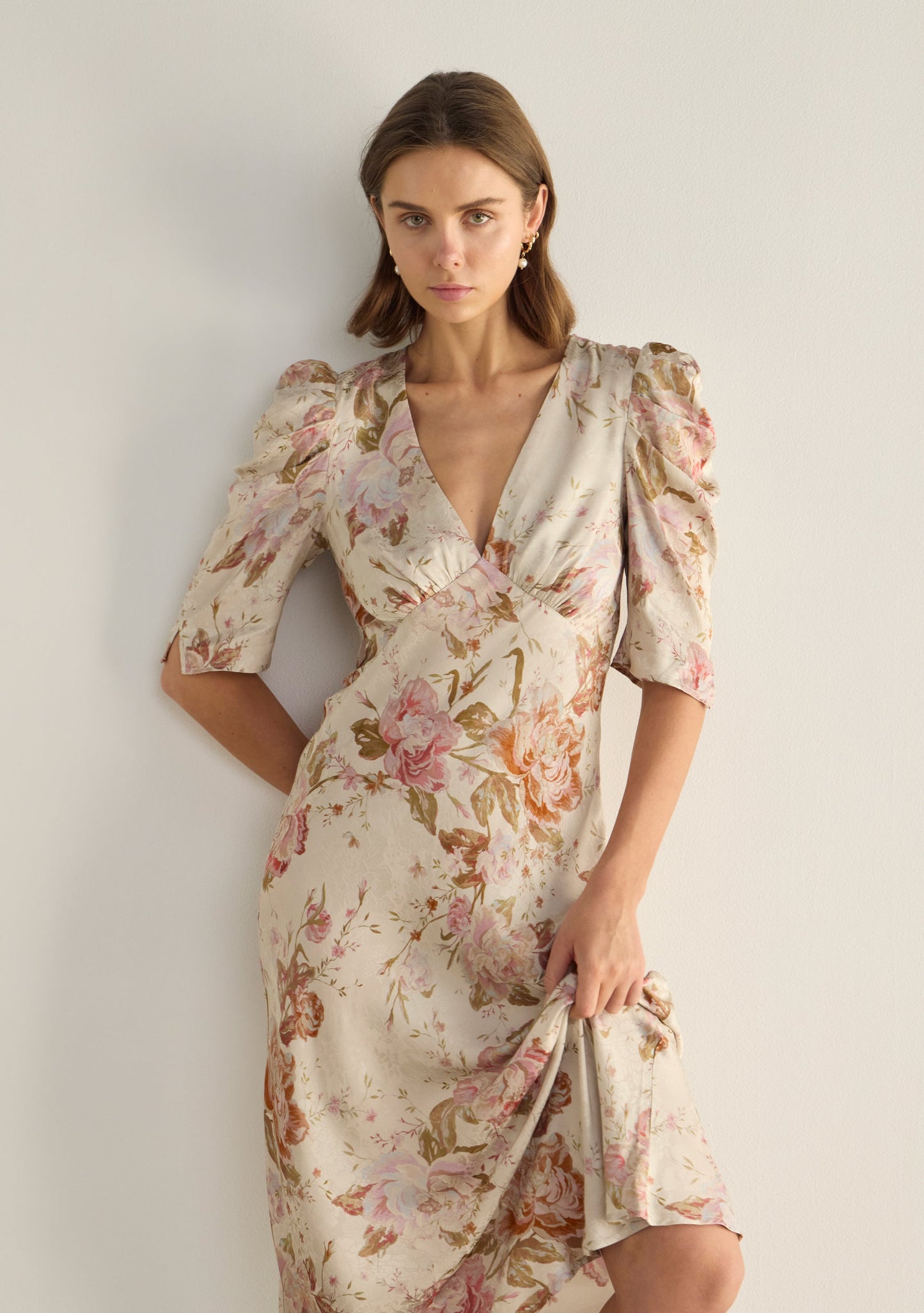 Auguste The Label Adley Midi Dress (Pink)