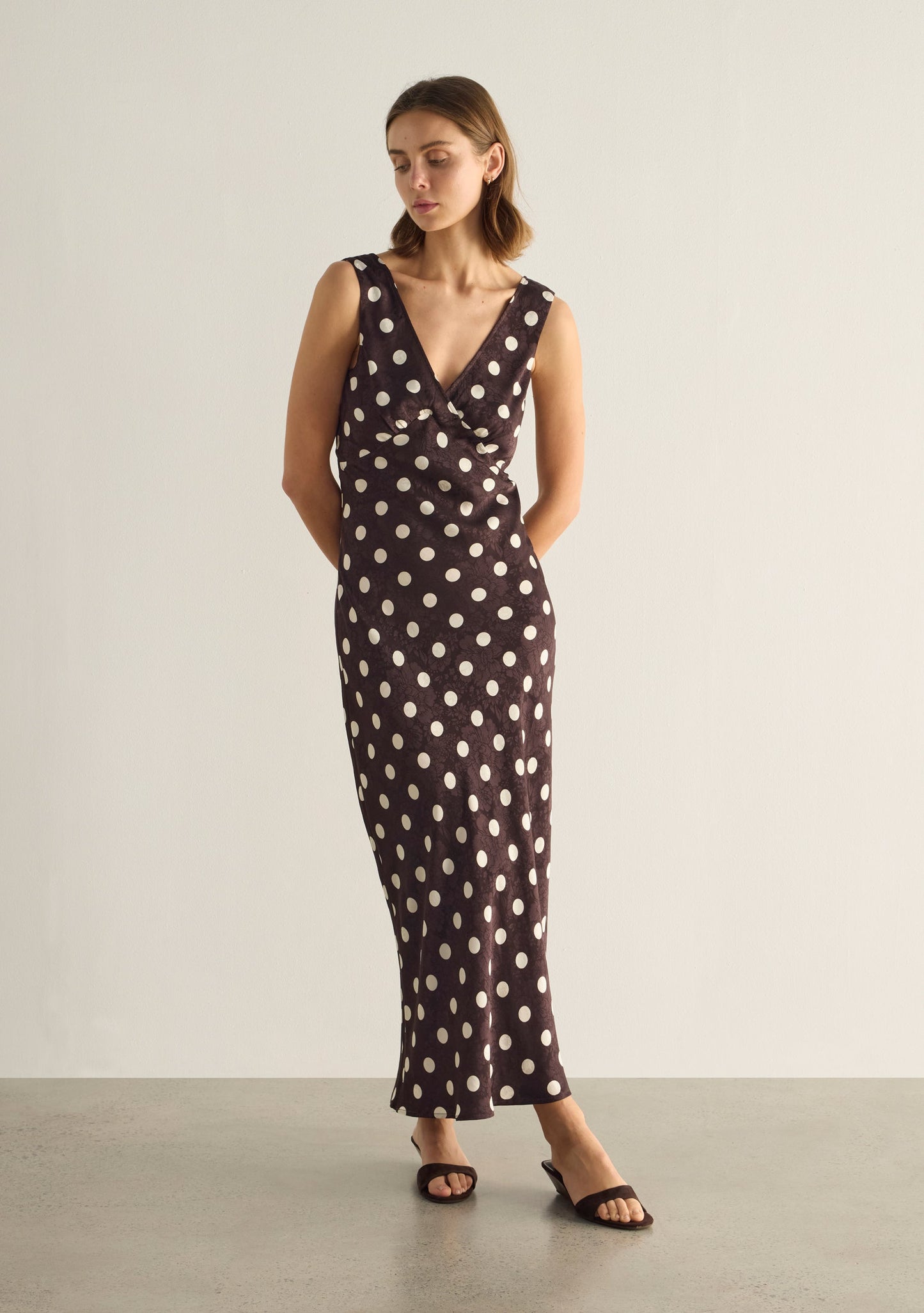 Image of Dresses. Productname: Auguste The Label Solene Maxi Dress in Tan/Brown colour by brand - Auguste The Label