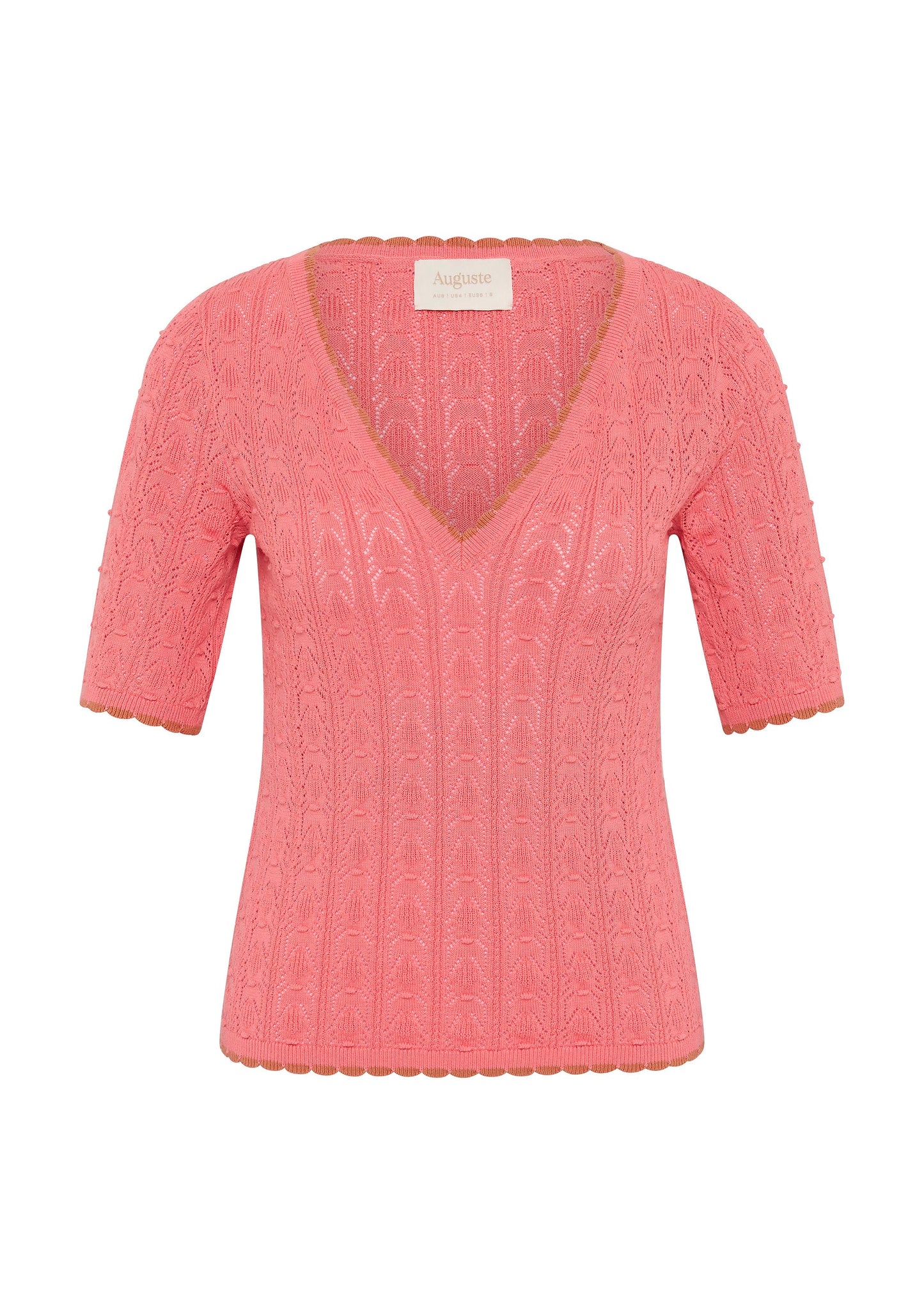 Auguste The Label Jude Knit Tee (Pink)