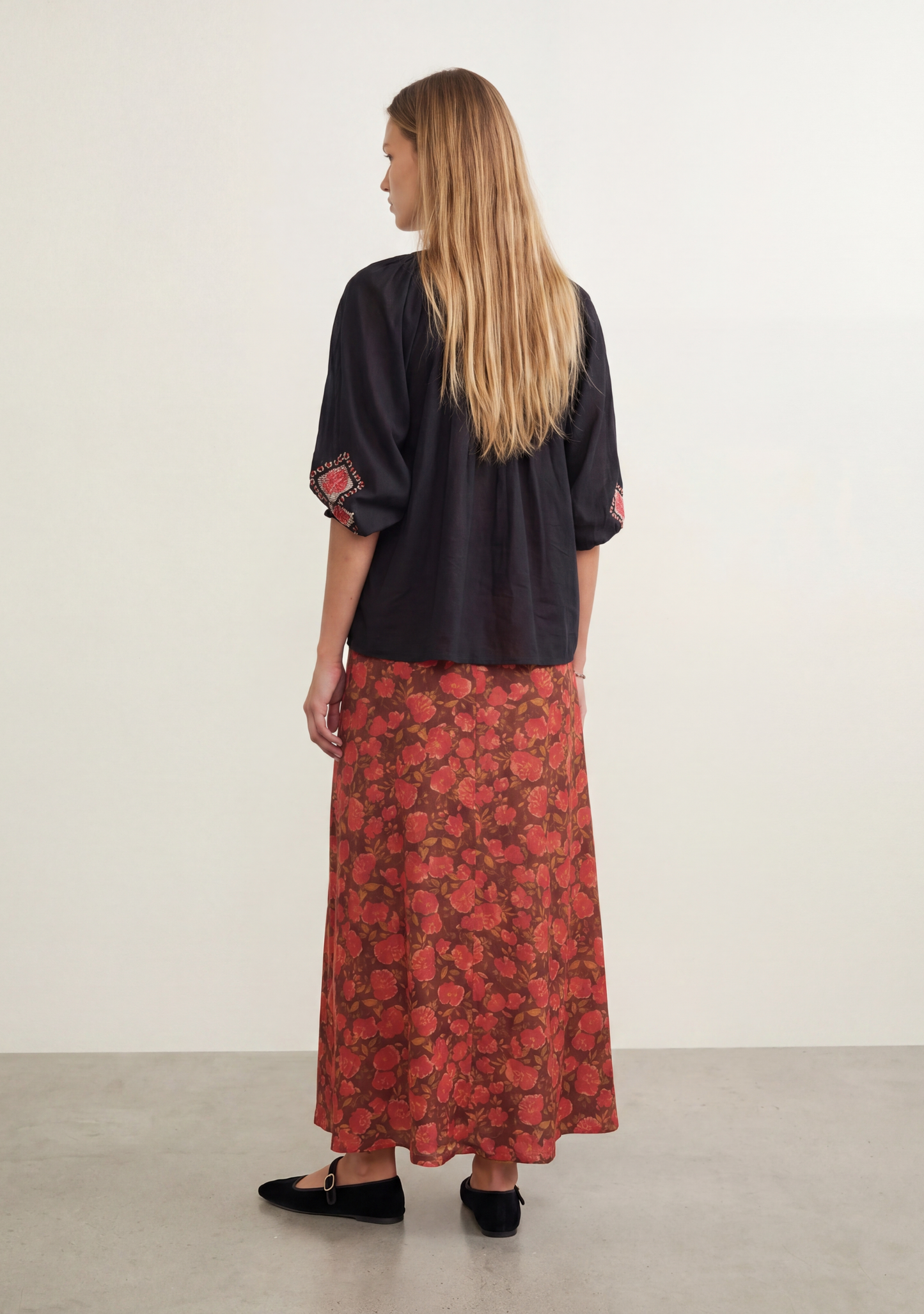 Auguste The Label Cove Maxi Skirt (Print)