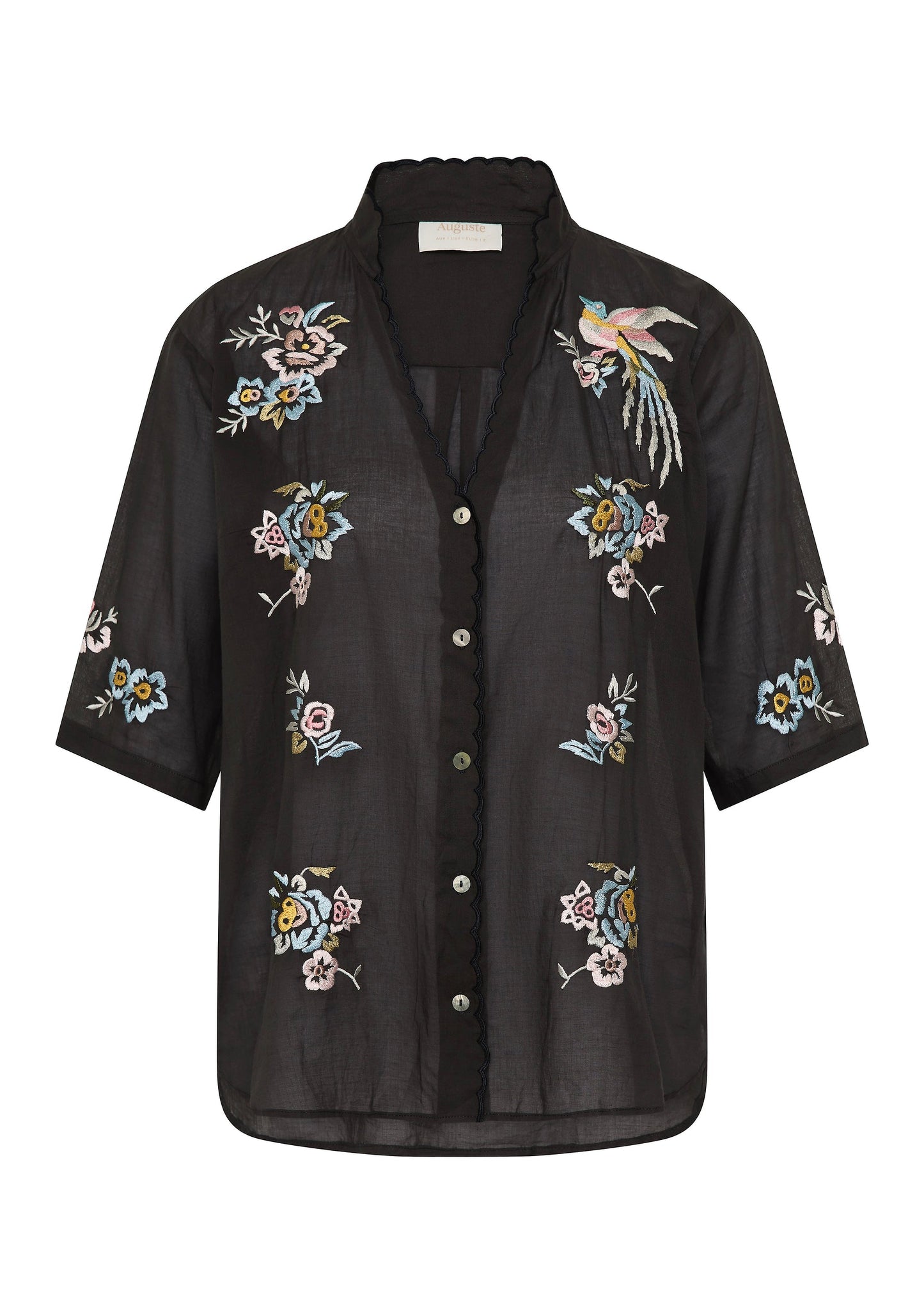 Auguste The Label Viola Blouse (Black)