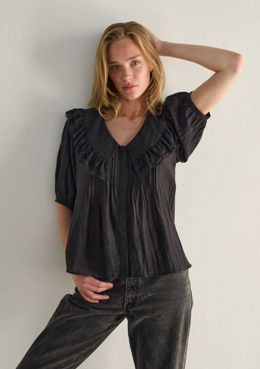 Auguste The Label Otis Blouse (Black)