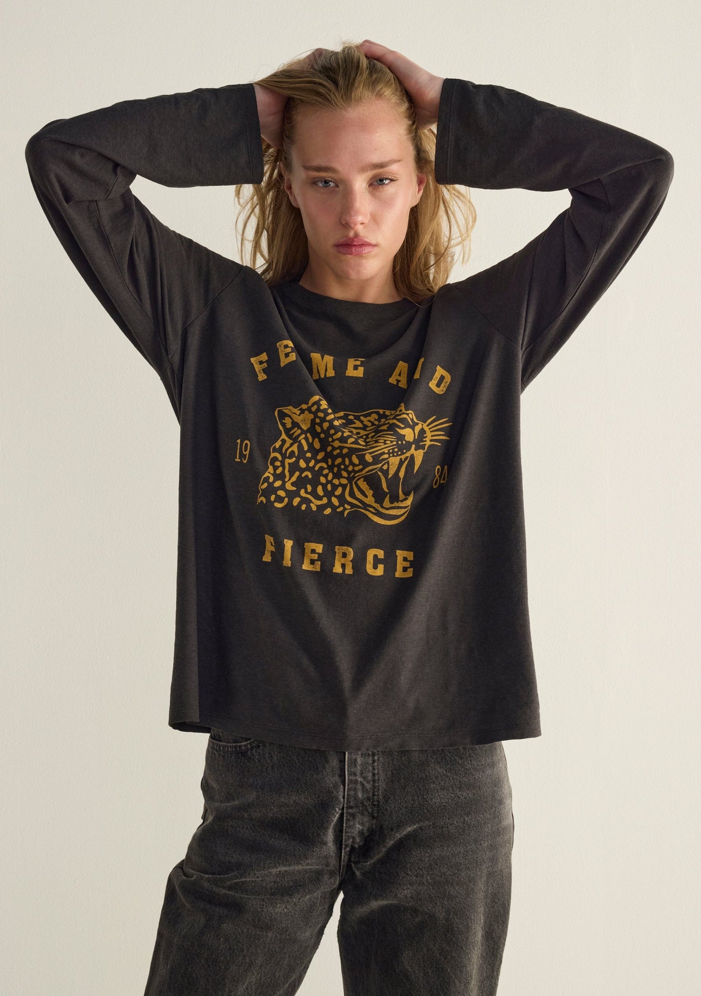 Auguste The Label Femme Fierce North Long Sleeve Tee (Print)