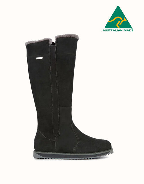 Image of Boots. Product name - Emu® Moonta Boots in Dark Grey colour by brand - Emu