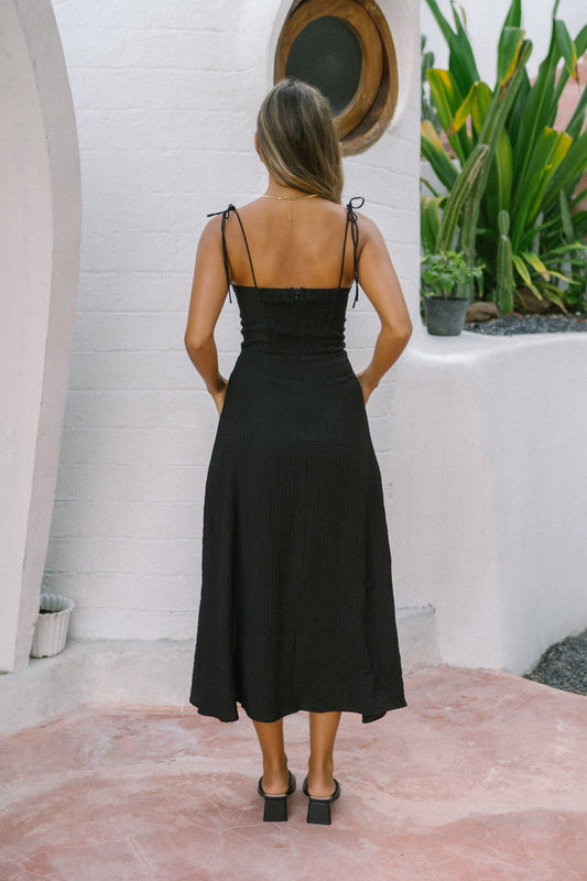 Heychic Amelie Midi Dress (Black)