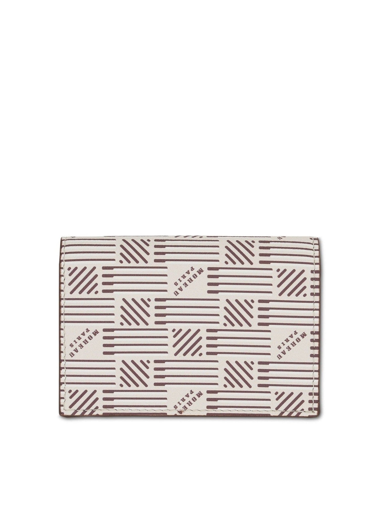 MOREAU Flap Wallet with Gusset (White)