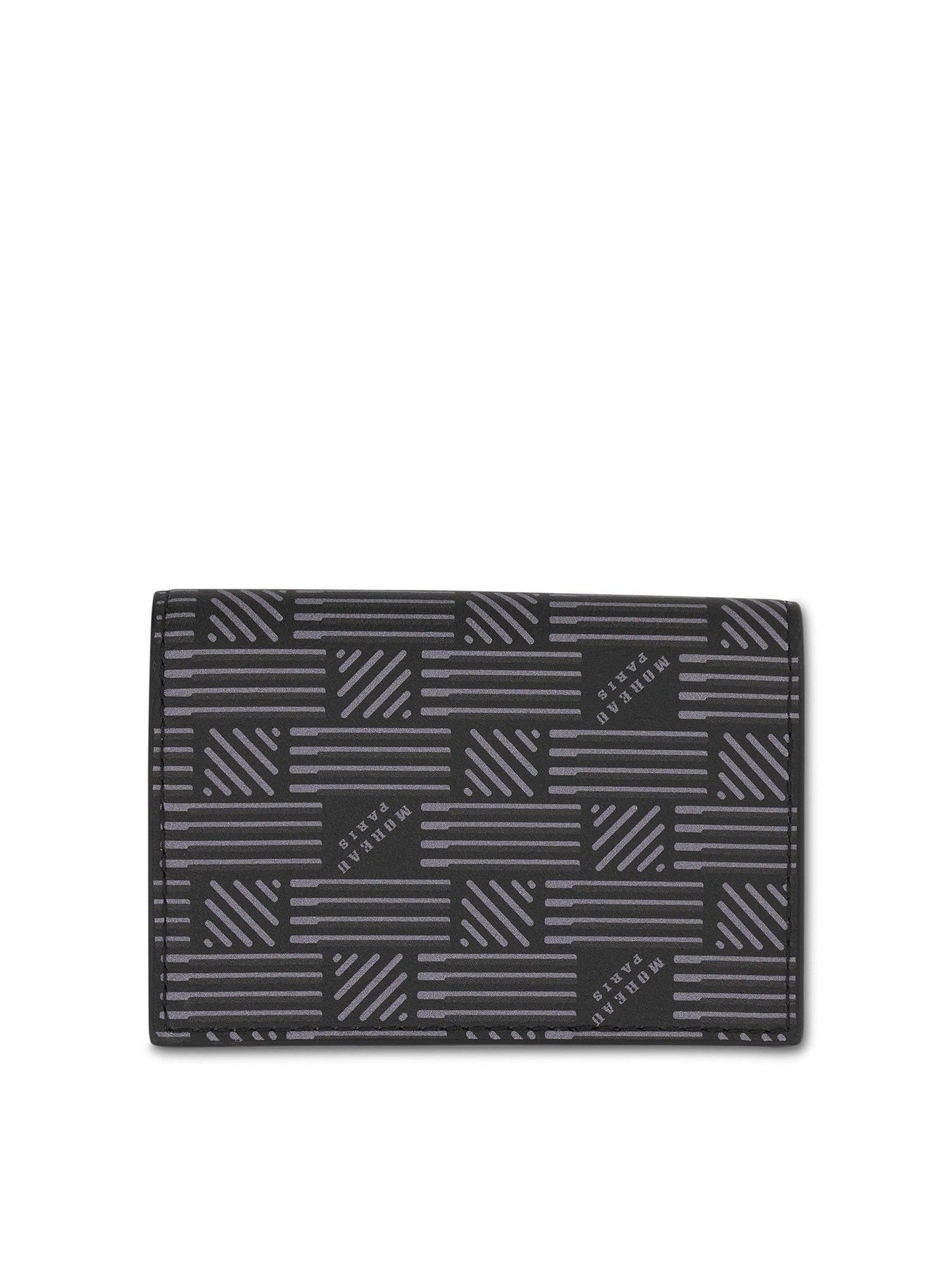 MOREAU Flap Wallet with Gusset (Black)