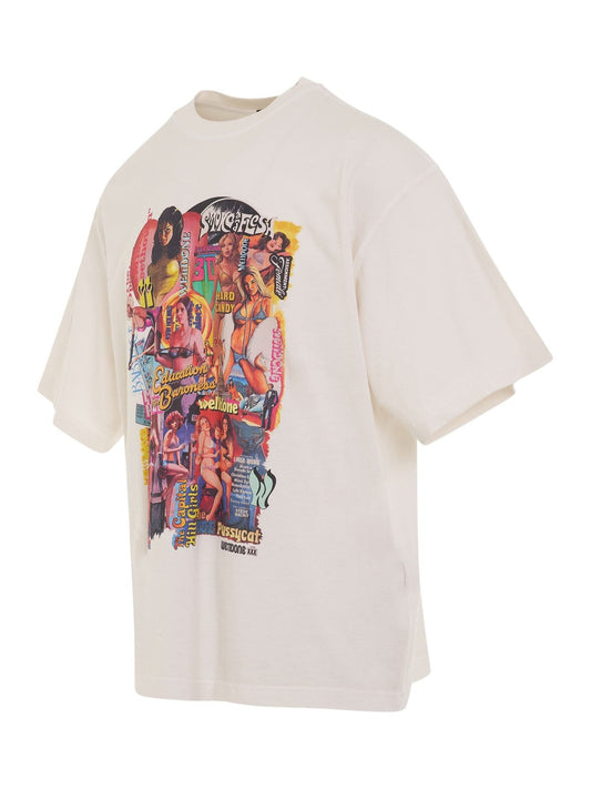 WE11DONE New Movie Collage T-Shirt (White)