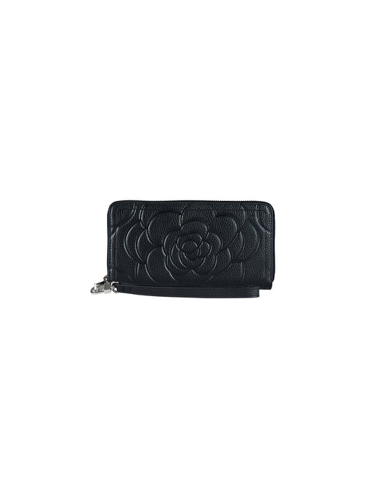 RAFAELLA ZIPAROUND RFID WALLET- WE1-22-BLK