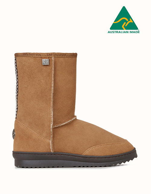 Image of Boots. Product name - Emu® Platinum Outback Lo Boots in Black colour by brand - Emu