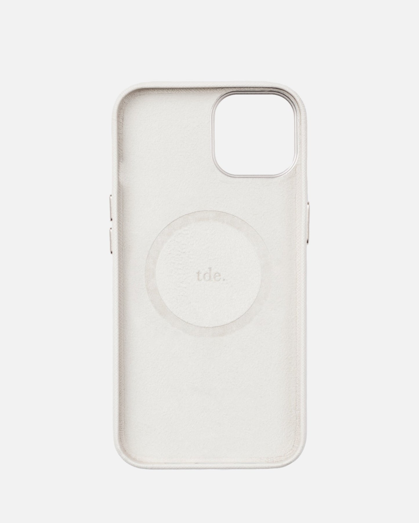 GROUP48 Iphone 14 Case Saffiano Pure (White)