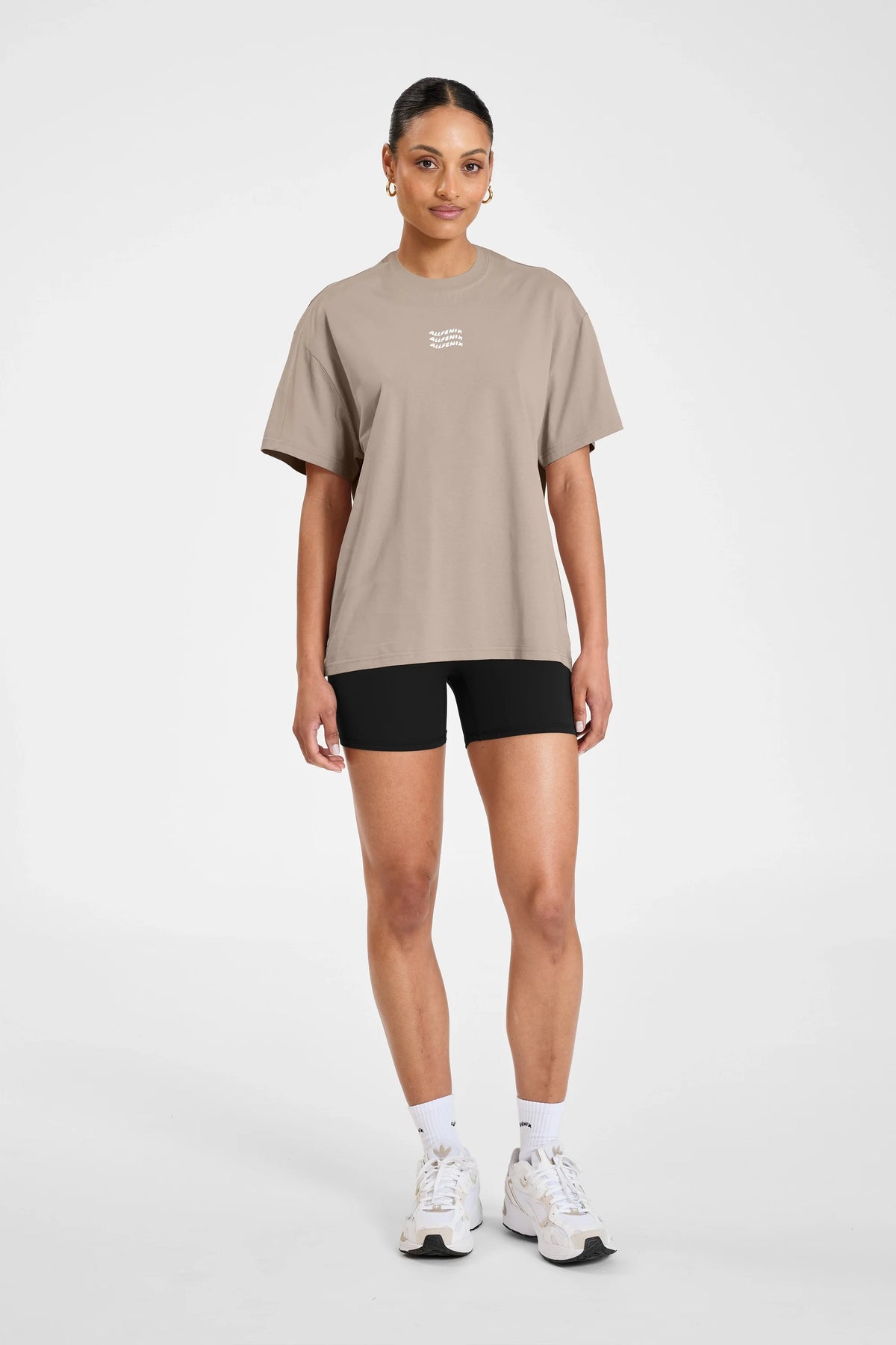 ALLFENIX Waves Logo Tee (Stone)
