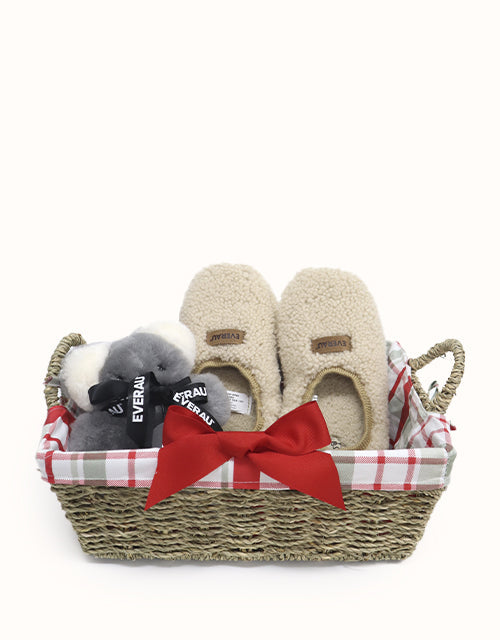 Image of Baby Gift Sets. Product name - Christmas Gifting Promotion Combo – D in Beige colour by brand - The Ugg Shop