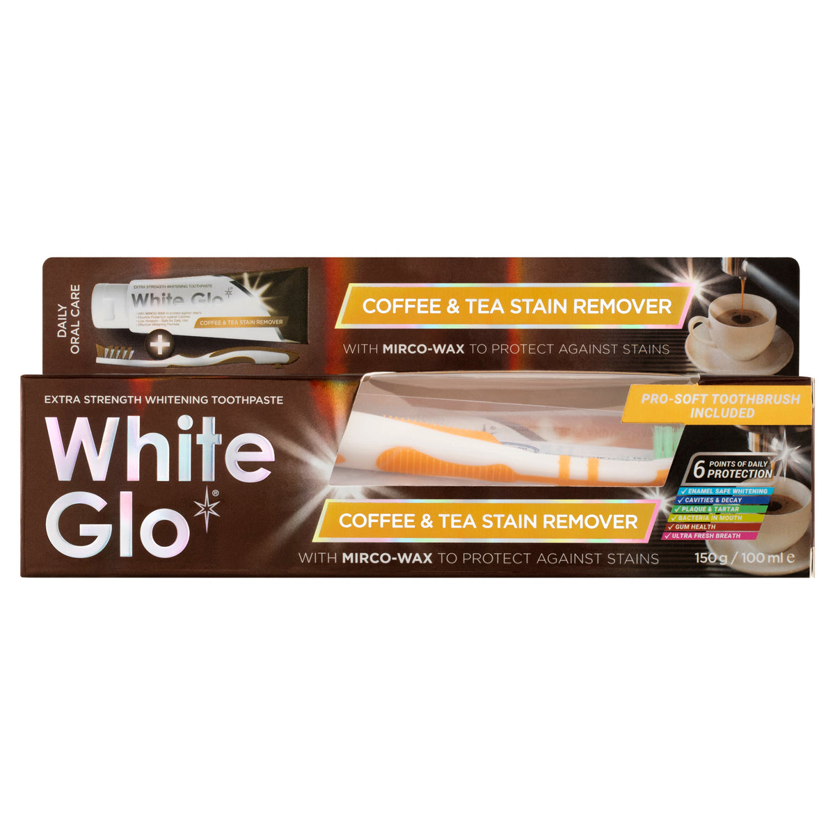 White Glo Coffee & Tea Drinkers Formula Whitening Toothpaste