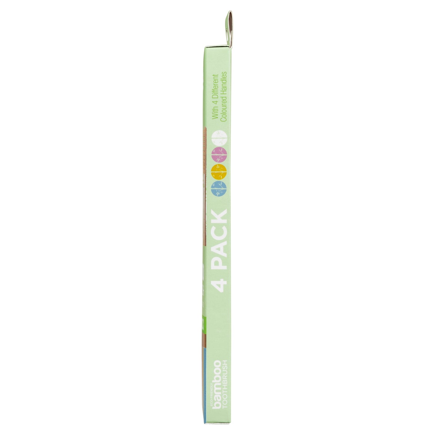 White Glo Bamboo Toothbrush (4 Pack)