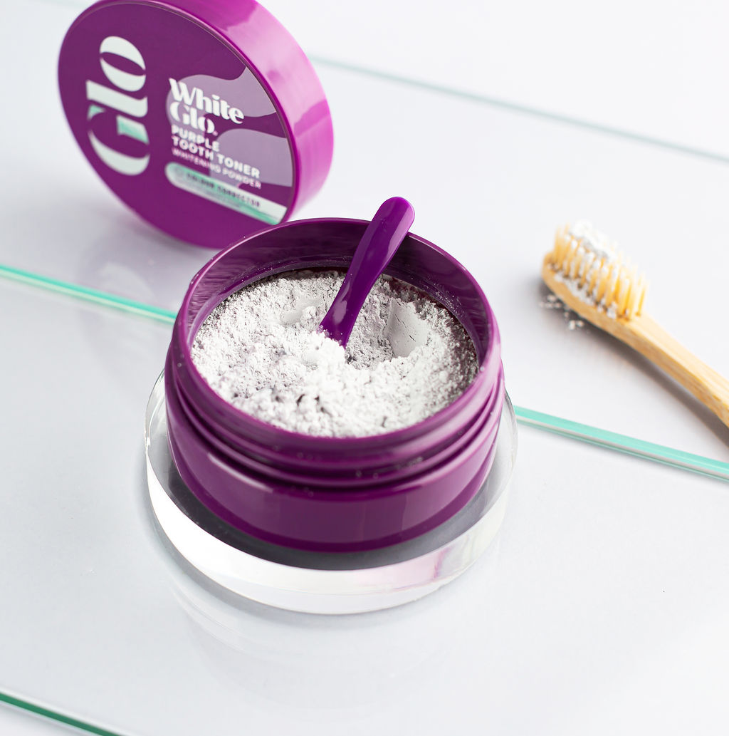 White Glo Purple Tooth Toner Whitening Powder