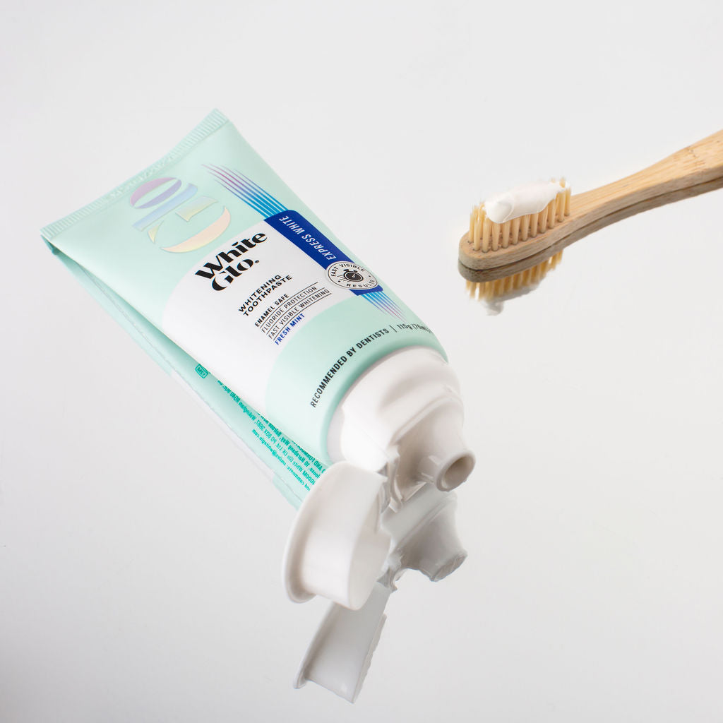 Image of Oral Care. Product name - Express White Whitening Toothpaste in colour by brand - White Glo