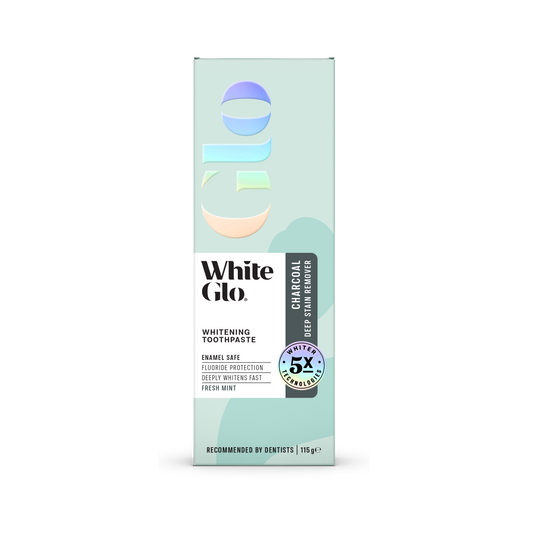 White Glo Charcoal Deep Stain Remover Whitening Toothpaste