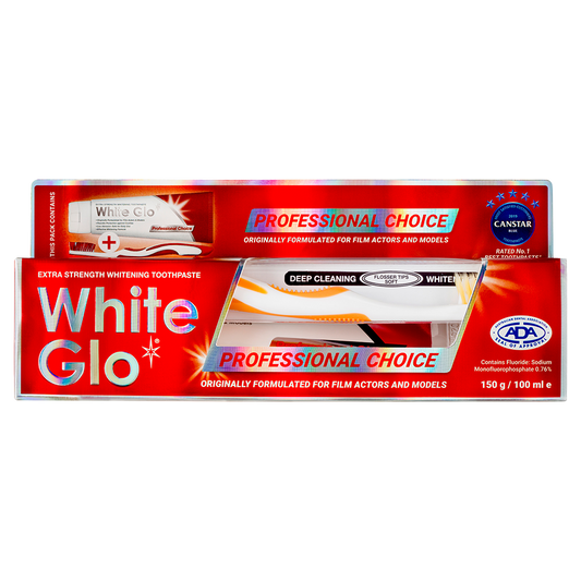 Image of Oral Care. Product name - Professional Choice Whitening Toothpaste in colour by brand - White Glo