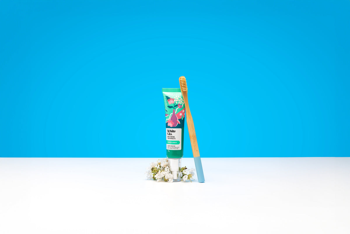 White Glo Elderflower Toothpaste