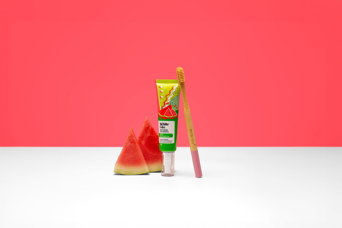 White Glo Juicy Watermelon Toothpaste