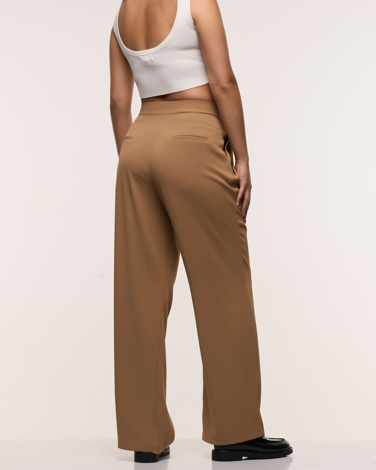 Soon Maternity Wide Leg Pleated Pants