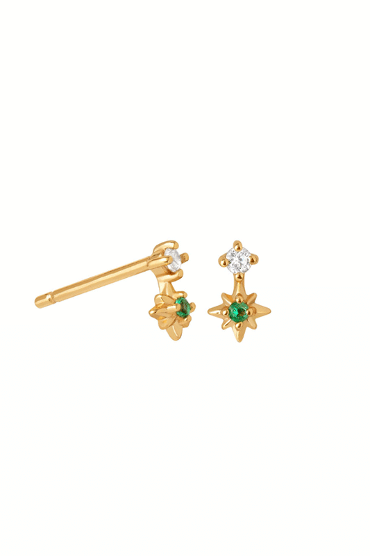 Image of Earrings. Productname: Jewel Citizen | Willow Earrings Gold in Gold colour by brand - Jewellery