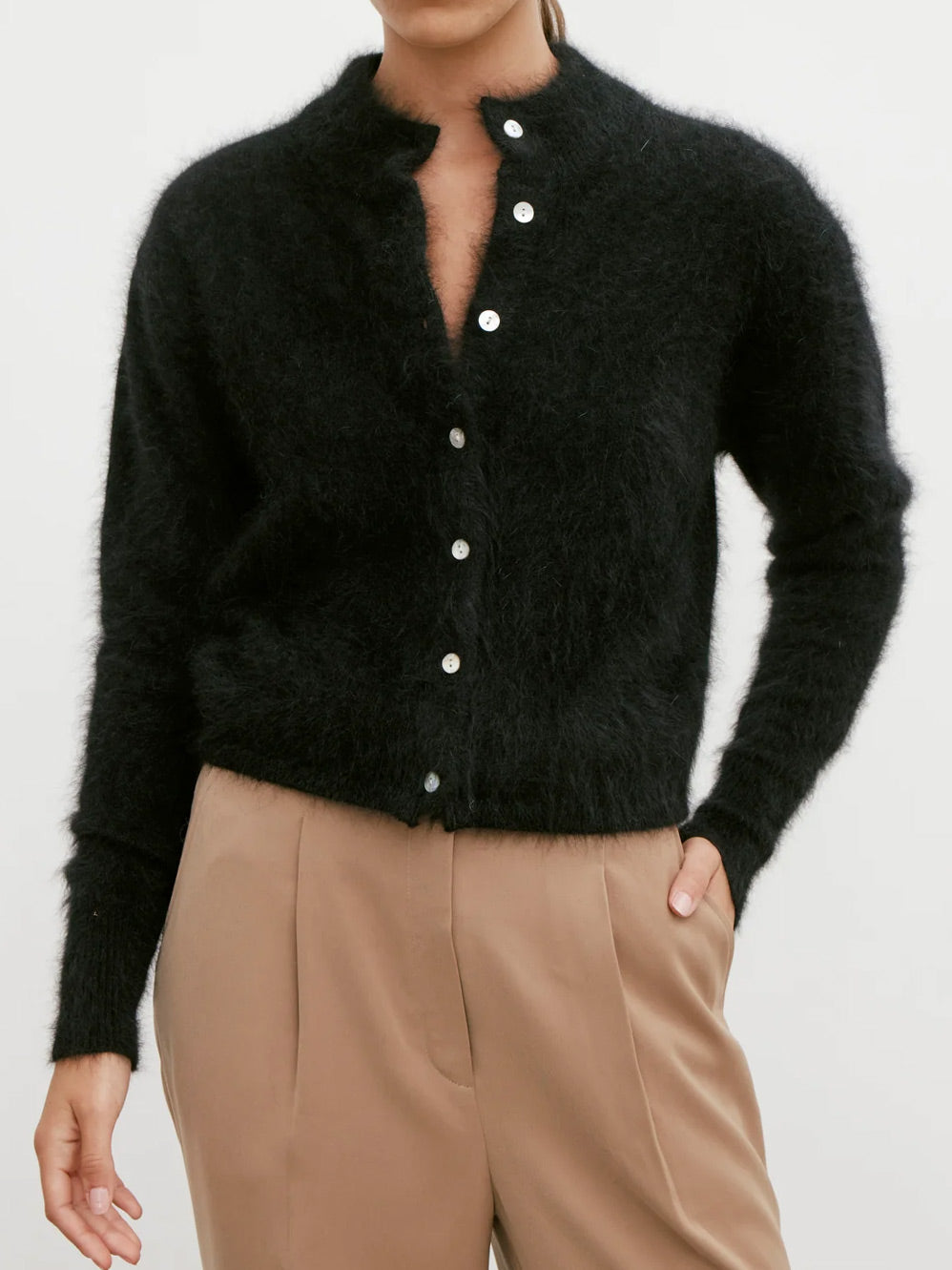 WORLD OF NOMADS BELLA CASHMERE CARDIGAN (Sky)