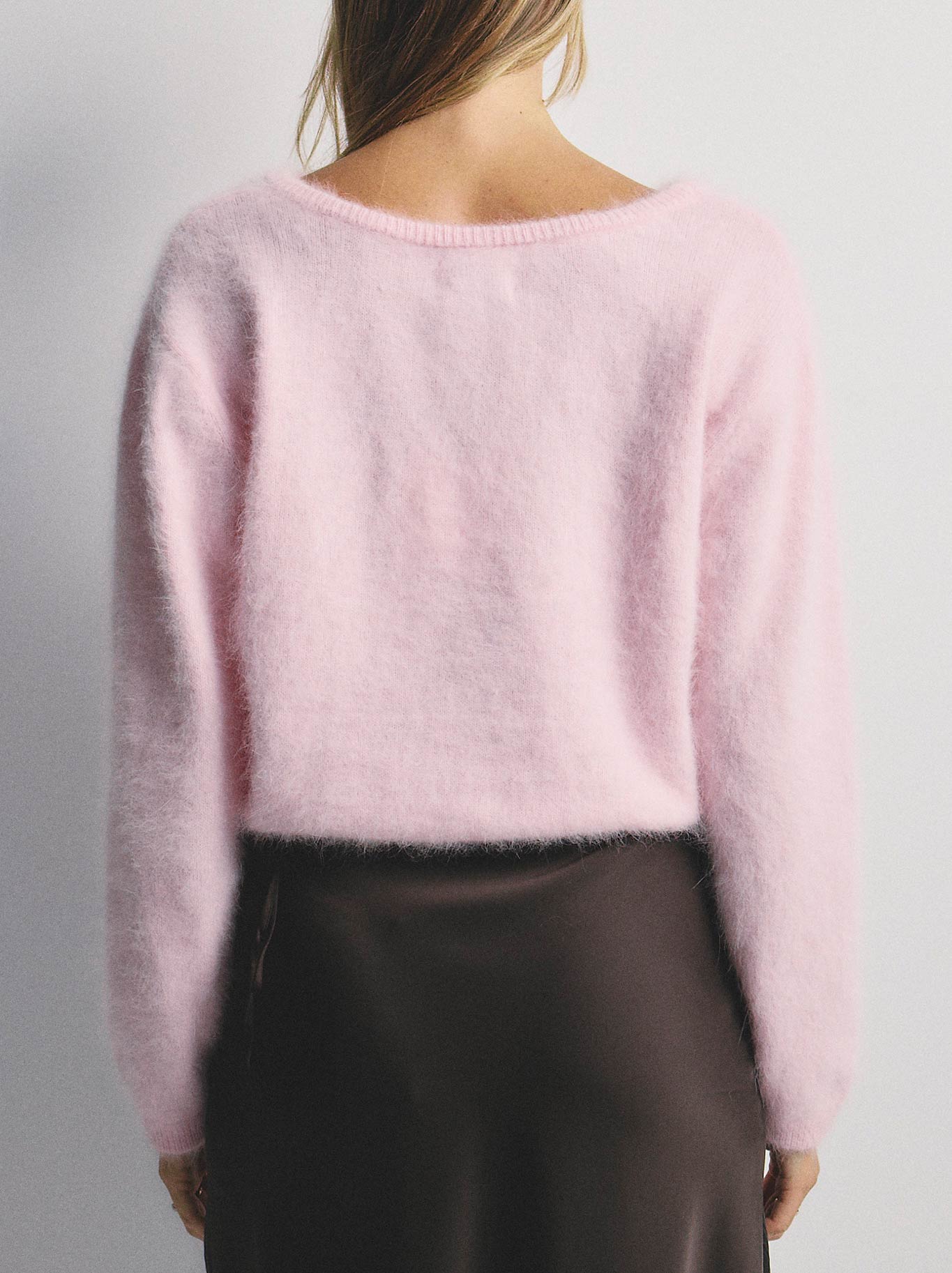 WORLD OF NOMADS STELLA BOAT NECK CASHMERE KNIT (Rosewater)