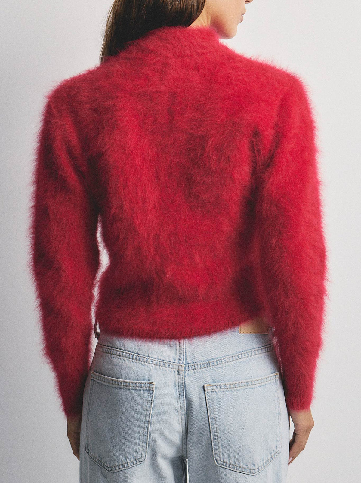 WORLD OF NOMADS BELLA CASHMERE CARDIGAN (Flame)