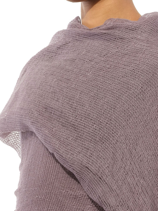 RICK OWENS Woven Top (Mauve)