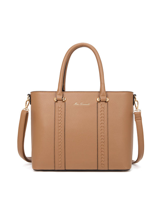 GABI ECO VEGAN TOTE BAG- XB-2353-CAM-SALE
