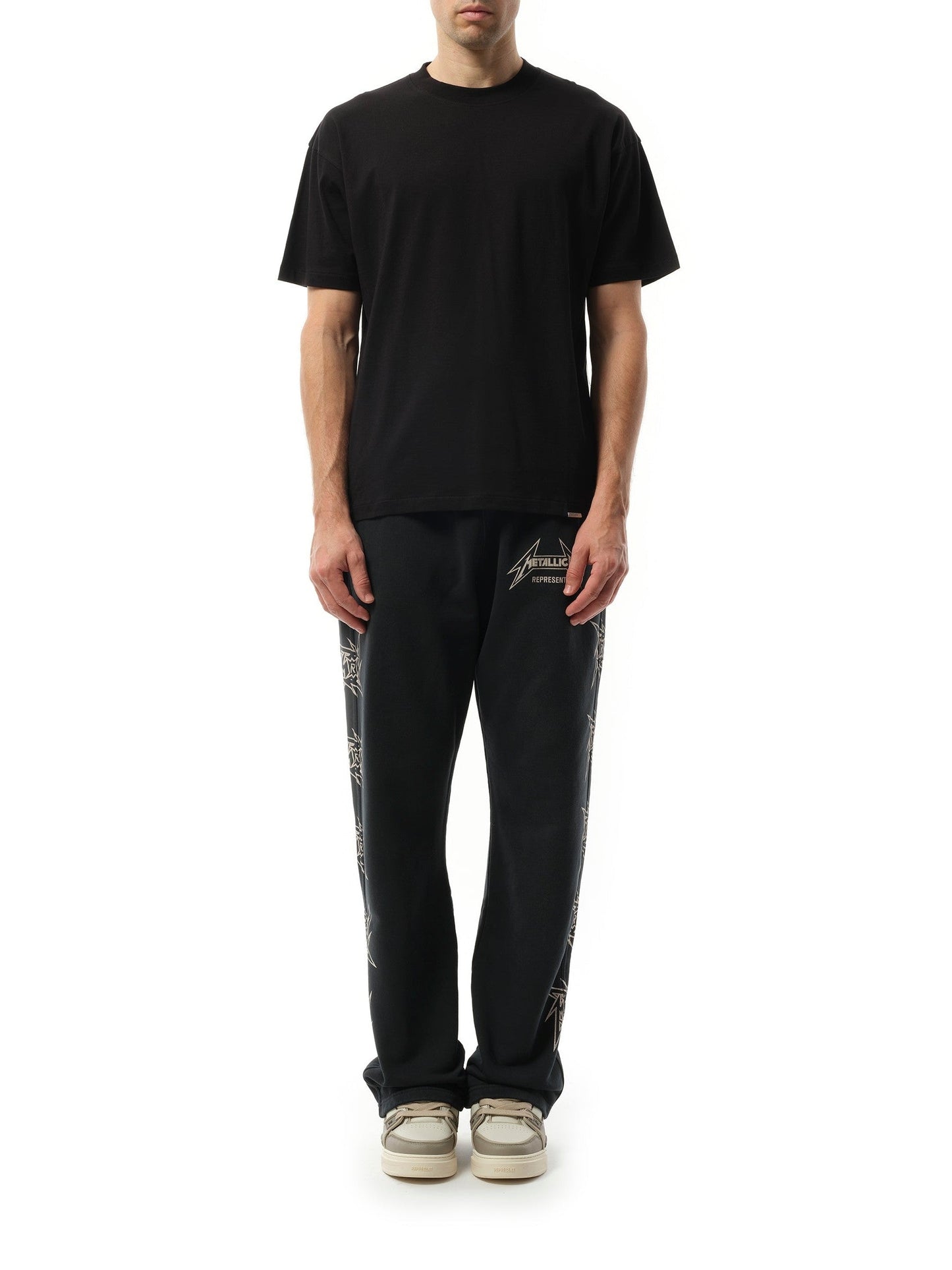 REPRESENT Initial Oversized T-Shirt (Black)