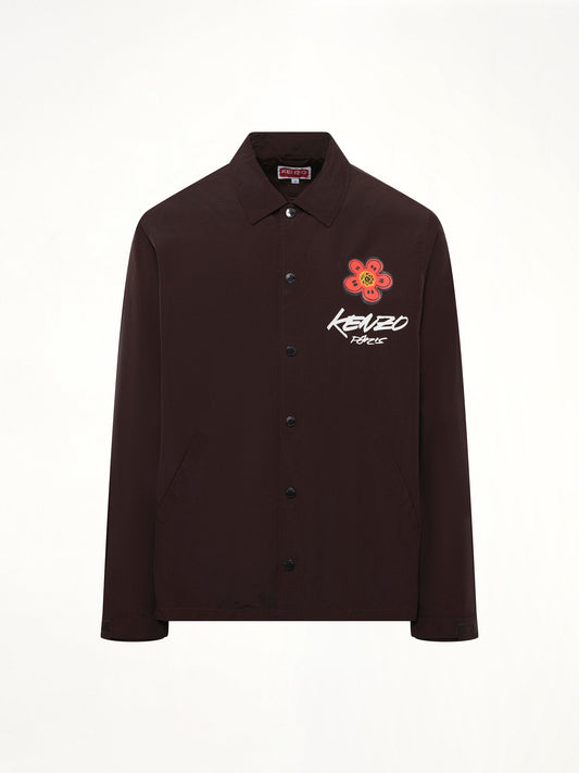 Kenzo Futura Light Coach Jacket (Chocolate)