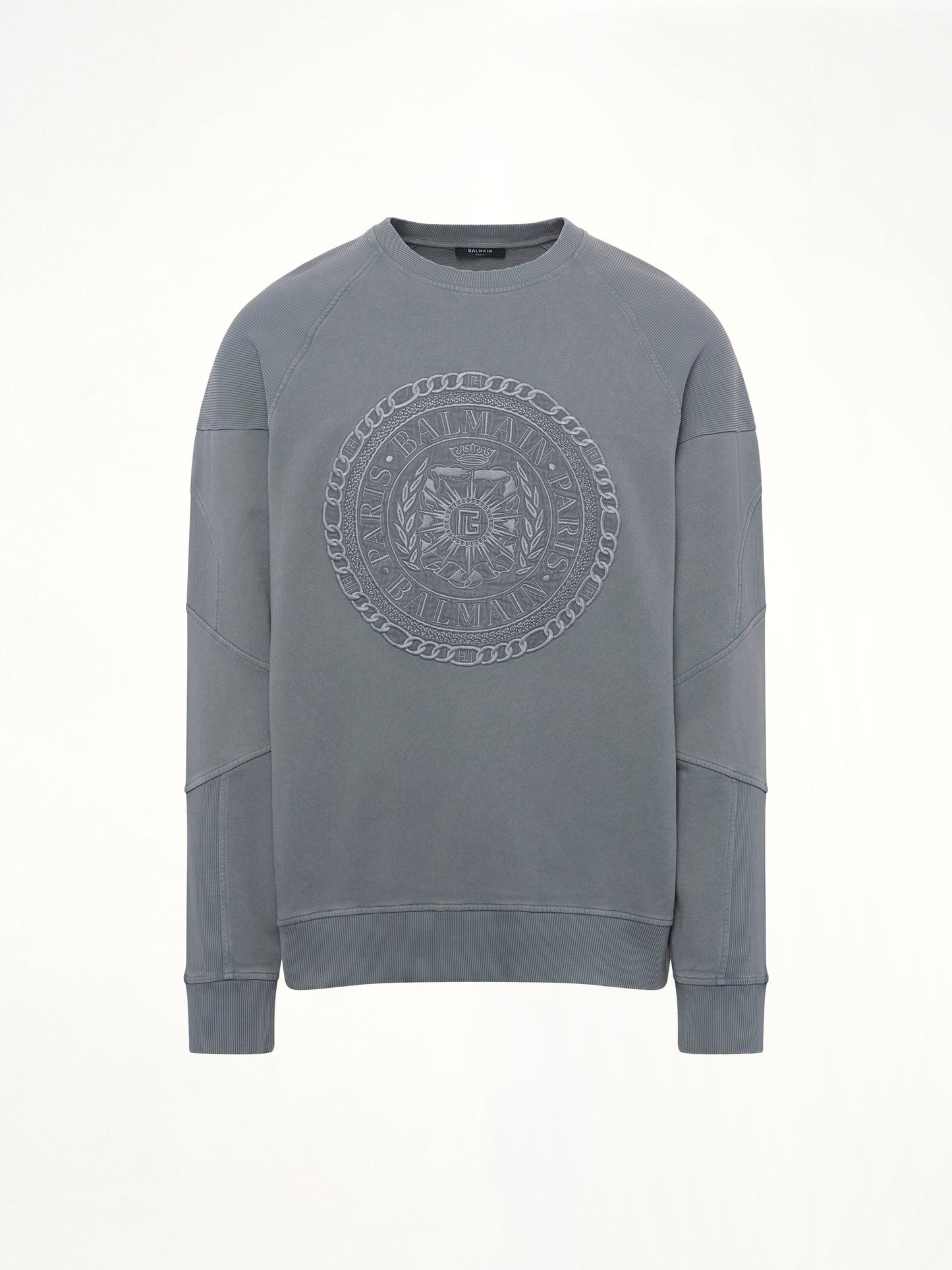 BALMAIN Balmain Medal Sweatshirt (Grey)