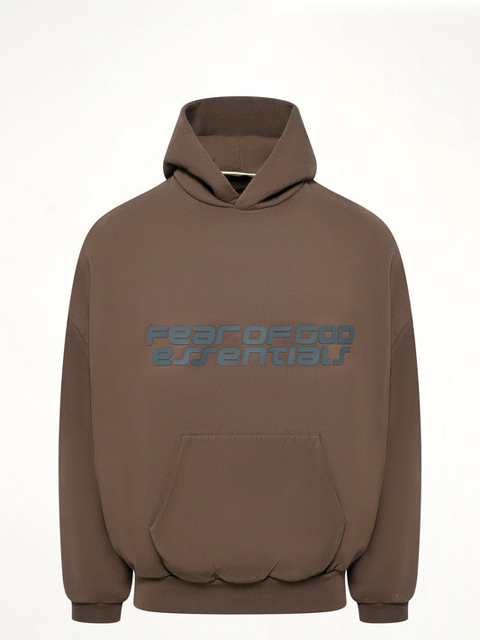 FEAR OF GOD ESSENTIALS 90's Hoodie (Brown)