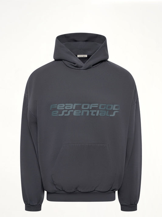 FEAR OF GOD ESSENTIALS 90's Hoodie (Black)