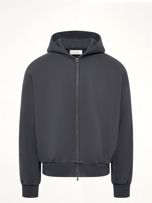 FEAR OF GOD ESSENTIALS Classic Full Zip Hoodie (Black)